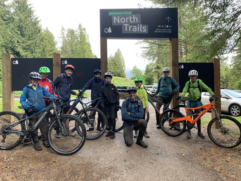 Senior Mountain biking trip